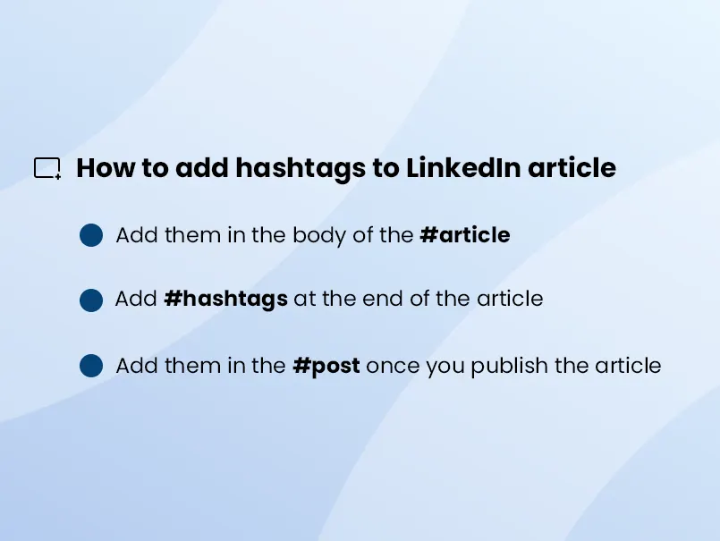 how-to-add-hashtags-on-linkedin-article